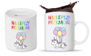 Zestaw Dla Dzieci Syna Córki Kubek + Skarbonka