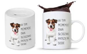 Zestaw Dla Dziewczyny Prezent Kubek + Skarbonka