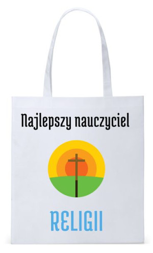 Dzień Nauczyciela Prezent Torba Eco Biała Shopper