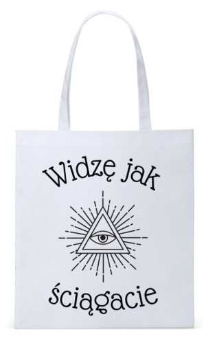 Dzień Nauczyciela Prezent Torba Eco Biała Shopper