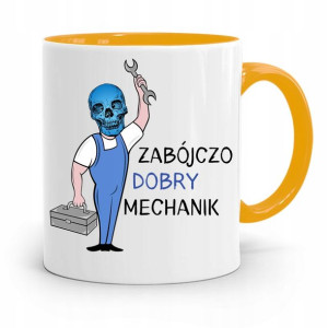Kubek Żółty Mechanika Zabójczo Dobry Mechanik