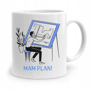 Kubek Architekta Projektanta Mam Plan Prezent