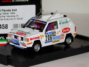 Brumm Fiat Panda 4x4, Paryż-Dakar, 1984