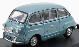 Brumm Fiat 600D Multipla, RAI, 1960, niebieski