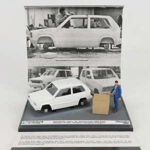 Brumm Prom Fiat Panda Zero, 40th 1980-2020