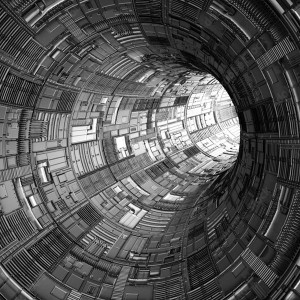 FOTOTAPETA science fiction, fantazja, tunel dziura