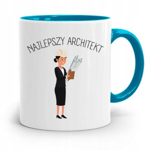 Kubek Błękitny Architekta Najlepszy Architekt