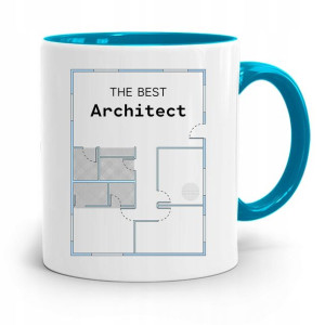 Kubek Błękitny Architekta The Best Architect