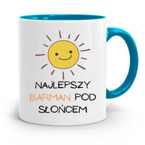 Kubek Błękitny Dla Barmana Najlepszy Pod Słońcem