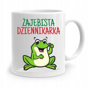 Kubek Dziennikarza Reportera Żajebisty Dziennikarz