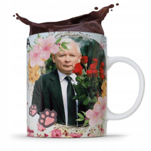 Kubek Full Print Prezesa Jarosław Kaczyński Pis