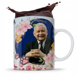 Kubek Full Print Prezesa Jarosław Kaczyński Pis