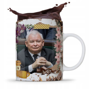 Kubek Full Print Prezesa Jarosław Kaczyński Pis