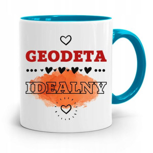 Kubek Błękitny Dla Geodety Idealny Prezent