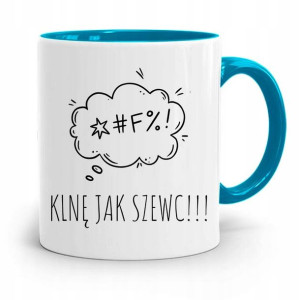 Kubek Błękitny Dla Krawcowej Krawca Klnę Jak Szewc
