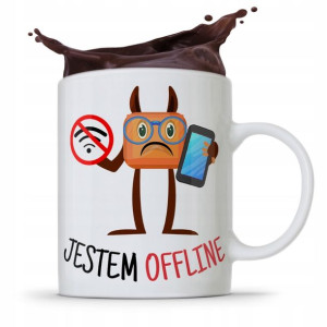 Kubek Informatyka Programisty Jestem Offline
