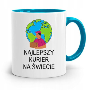 Kubek Błękitny Dla Kuriera Najlepszy Na Świecie
