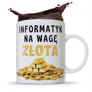 Kubek Informatyka Programisty Na Wagę Złota
