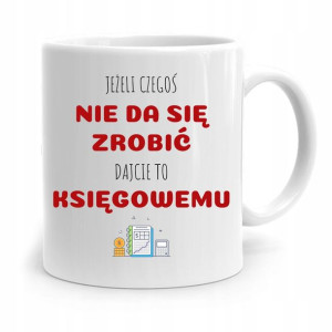 Kubek Księgowej Księgowego Dajcie To Księgowemu