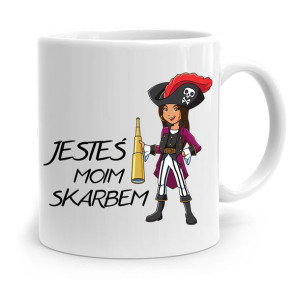 Kubek Na Dzień Chłopaka Jesteś Moim Skarbem