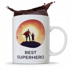 Kubek Na Dzień Ojca Dla Taty Best Superhero