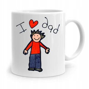 Kubek Na Dzień Ojca Dla Taty I Love Dad Prezent