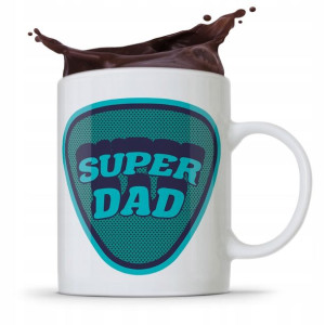Kubek Na Dzień Ojca Dla Taty Super Dad Prezent