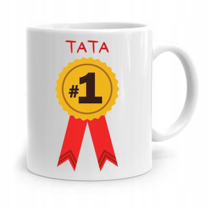 Kubek Na Dzień Ojca Dla Taty Tata #1 Prezent