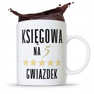Kubek Dla Księgowej Księgowego Na 5 Gwiazdek