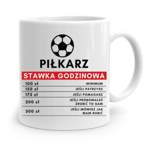 Kubek Dla Piłkarza Zawodnika Stawka Godzinowa