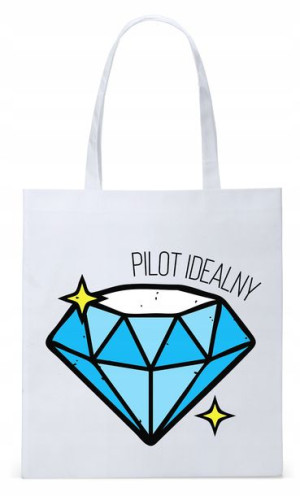 Torba Biała Eco Shopper Dla Pilota
