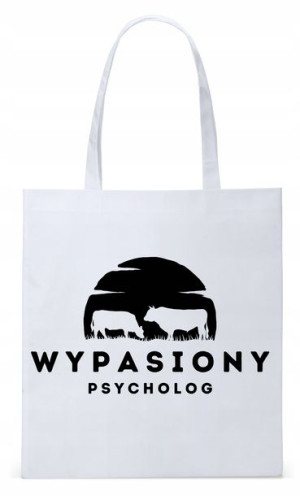 Torba Biała Eco Shopper Dla Psychologa Psychiatry