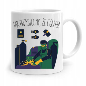 Kubek Dla Spawacza Tak Przystojny, Że Oślepia