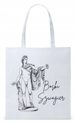 Torba Biała Eco Shopper Dla Szwagra Prezent