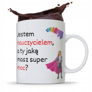 Kubek Dzień Nauczyciela Jestem Nauczycielem