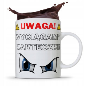 Kubek Dzień Nauczyciela Wyciągamy Karteczki!