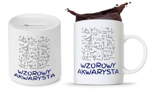 Zestaw Dla Akwarysty Kubek + Skarbonka Prezent