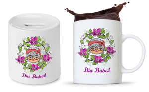 Zestaw Dla Babci Dzień Babci Kubek + Skarbonka
