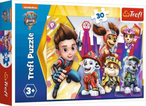 TREFL Puzzle Zgrana ekipa Psiego Patrolu 30 elementów 18282 3+
