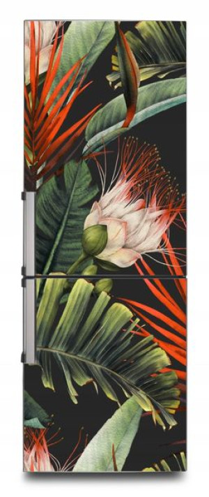 NAKLEJKA samoprzylepna okleina na lodówkę 65x150cm