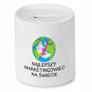Dla Marketingowca Skarbonka Marketing Prezent