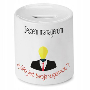 Dla Menadżer Menagera Skarbonka Na Prezent