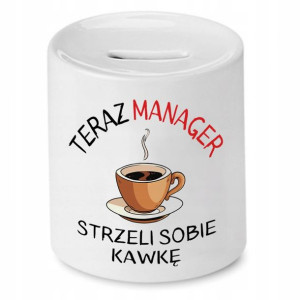 Dla Menadżer Menagera Skarbonka Na Prezent