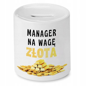 Dla Menadżer Menagera Skarbonka Na Prezent