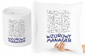 Dla Menagera Zestaw Poduszka + Skarbonka Prezent