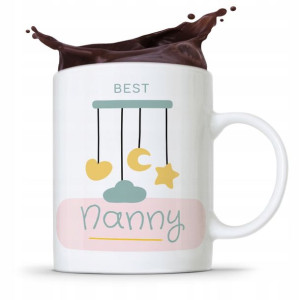 Dla Niani Opiekunki Kubek Best Nanny Prezent