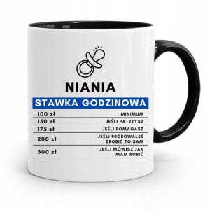 Dla Niani Opiekunki Kubek Niania Stawka Godzinowa