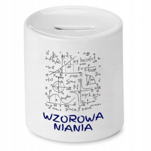 Dla Niani Opiekunki Prezent Skarbonka Wzorowa