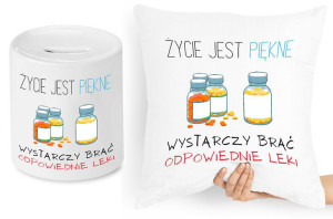 Dla Pielęgniarki Zestaw Poduszka + Skarbonka