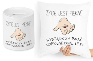 Dla Pielęgniarki Zestaw Poduszka + Skarbonka